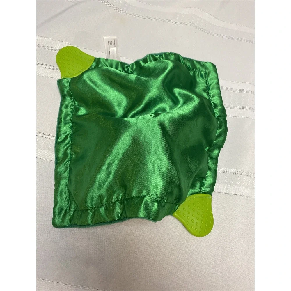 Animal Adventure Karen Katz Baby Doll Security Blanket Green Lovey teether